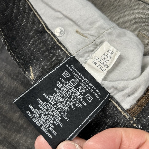 Lifted Reseach Group Jeans Mens 34x33 Grass Roots Big Tree Fit Baggy Hip Hop - Picture 4 of 12